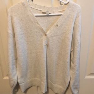 Loft V-neck sweater. Like new!